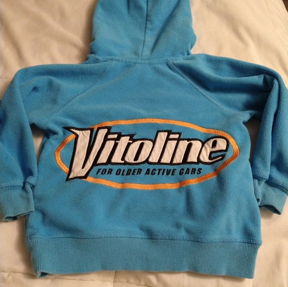 6/$15 Size 12M Blue 43 Dinoco Superbird Disney Pixar car sweater - Picture 5 of 13